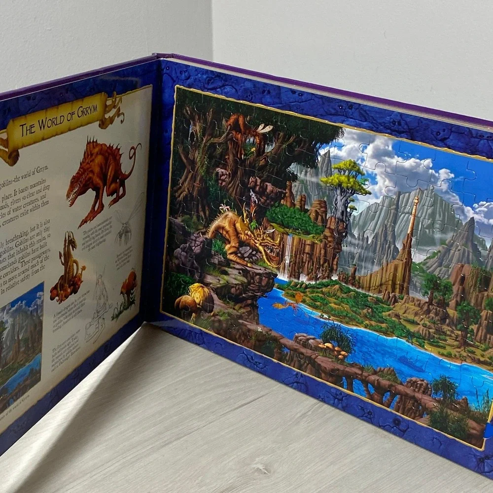 Goblins Jigsaw Book Danny Willis 2006 Five Mile Press Hardcover Puzzles Grrym